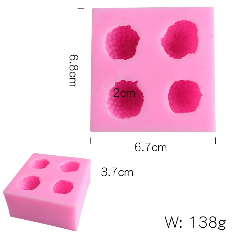 Silicone Strawberry Shape Cake Mold for Perfectly Shaped Cakes - Non-stick Baking Molds