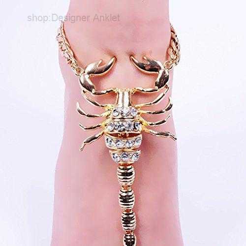 Anklets Scorpion Style Statement Foot Jewelry for Women Costume Beach Barefoot Sandal Novelty Christmas Accessories Fashion Ankle Bracelete 1 98QE
Anklets Scorpion Style Statement Foot Jewelry for Women Costume Beach Barefoot Sandal Novelty Christmas Accessories Fashion Ankle Bracelete 1 98QE
