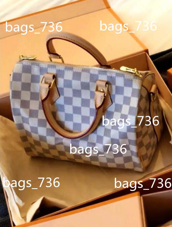 High quality Pillow bag oxidize cowhide speedy 30cm Hot Sell Fashion bag women bag Shoulder Bags Lady Totes handbags bags 3 colors wallet purse 2023, White grid
High quality Pillow bag oxidize cowhide speedy 30cm Hot Sell Fashion bag women bag Shoulder Bags Lady Totes handbags bags 3 colors wallet purse 2023, White grid