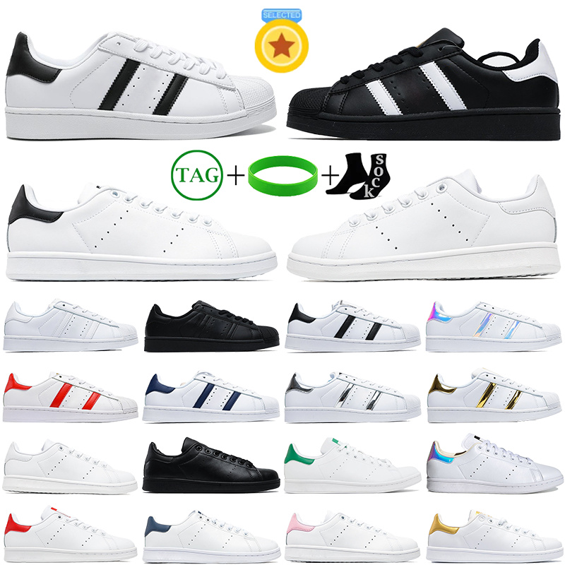 Designer Stan Smith Superstar Dress Shoes Men Women Low Leather Flat Platform Sneakers Triple White Black University Red Green Pink Navy Outdoor Walking Trainers, #13- lush red
Designer Stan Smith Superstar Dress Shoes Men Women Low Leather Flat Platform Sneakers Triple White Black University Red Green Pink Navy Outdoor Walking Trainers, #13- lush red