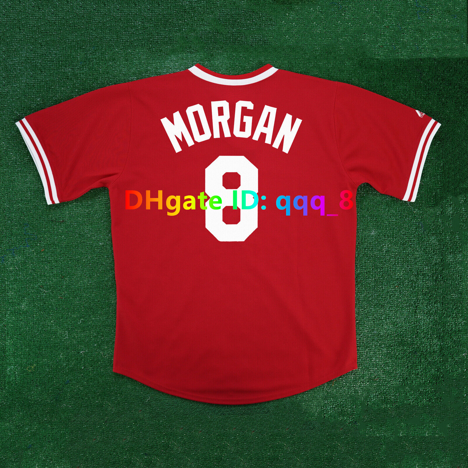 Eric Davis Deion Sanders Ken Griffey Sr. 1990 World Series Reds Throwback Baseball Jersey Pete Rose Joey Votto Bench Chris Sabo Paul O'Neill Pere