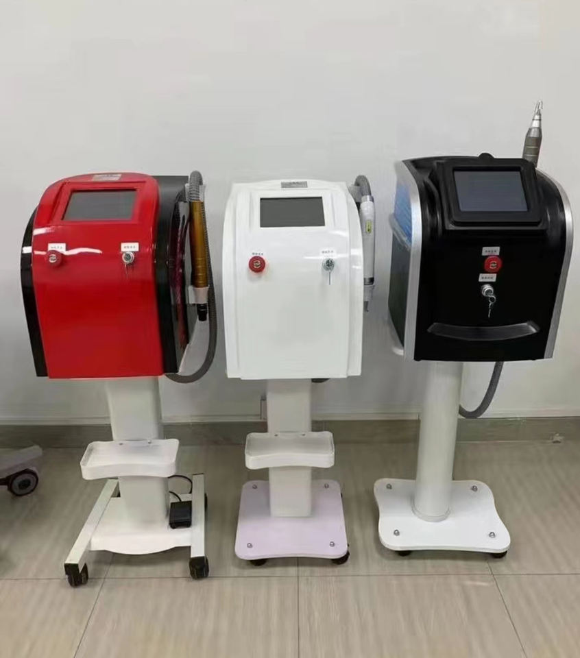 Q Switched Non-invasive Nd Yag Picolaser Tattoo Eyebrow Washing Blackhead Acne Removal Skin Cleaning Oil Control CE Carbon Peeling Center