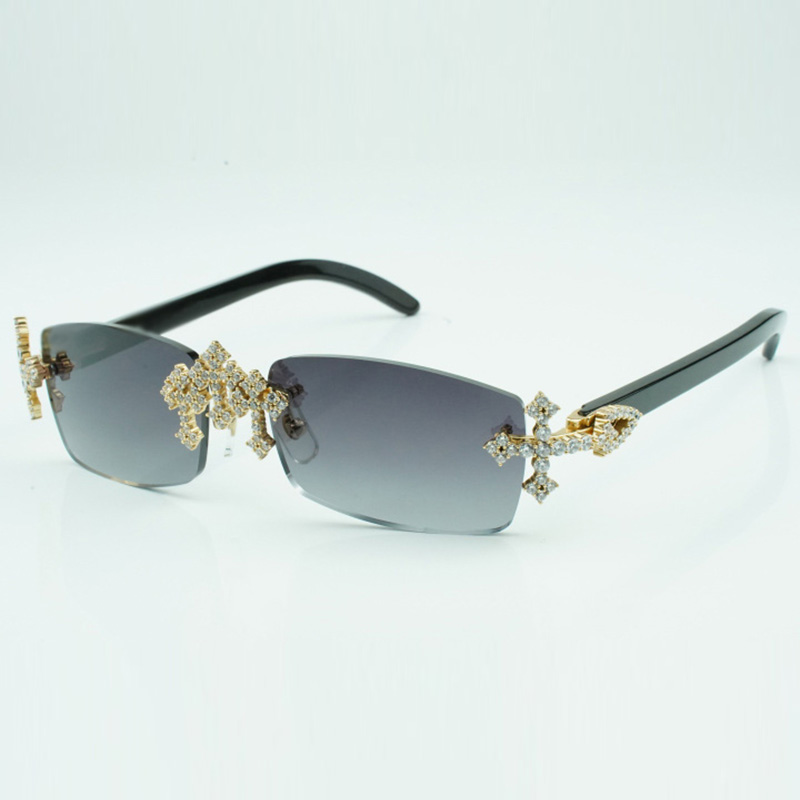 Cross Diamond eyewear frames 3524012 buffs sunglasses with Natural Pure black Buffalo Corner Legs and 56mm Cut Lenses, 3.0mm Thick
Cross Diamond eyewear frames 3524012 buffs sunglasses with Natural Pure black Buffalo Corner Legs and 56mm Cut Lenses, 3.0mm Thick