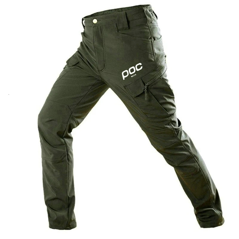 Cycling Pants Cycling Pants Riding Mountain Moto POC Bike Long Pant Motocross Cycle Pants Bicycle Waterproof Sport Hiking Camping Trouser 231109