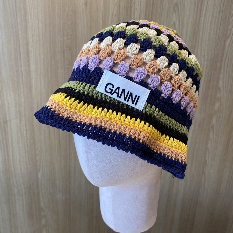 Stingy Brim Hats GANNI's Hand-woven Wool Cotton Knitted Fisherman's Hat Spring and Summer Fashion Travel Ladies Hollowed Out Basin Hat 230410, Camel
Stingy Brim Hats GANNI's Hand-woven Wool Cotton Knitted Fisherman's Hat Spring and Summer Fashion Travel Ladies Hollowed Out Basin Hat 230410, Camel