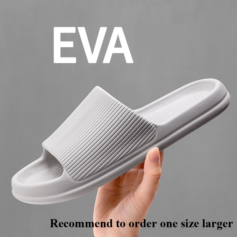 Slippers Fashion Men's Ladies Sandals Couples Nonslip WearResistant EVA Thick Sole Comfortable Home Bathroom Bathing Flip Flop 230410, Black
Slippers Fashion Men's Ladies Sandals Couples Nonslip WearResistant EVA Thick Sole Comfortable Home Bathroom Bathing Flip Flop 230410, Black