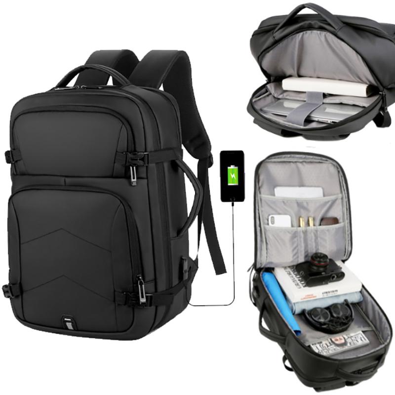 Backpack 15.6" Laptop Men Women Large Capacity Waterproof Travel Bag Business Anti Theft Multifunction School Bags, Black
Backpack 15.6" Laptop Men Women Large Capacity Waterproof Travel Bag Business Anti Theft Multifunction School Bags, Black
