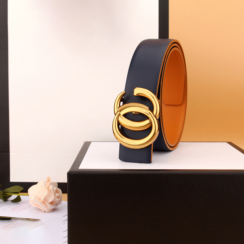 Women Mens Designer Belt Antique Bronze Pin Buckle Belt Luxury Casual Leather Belts Charming Wide 3.3cm