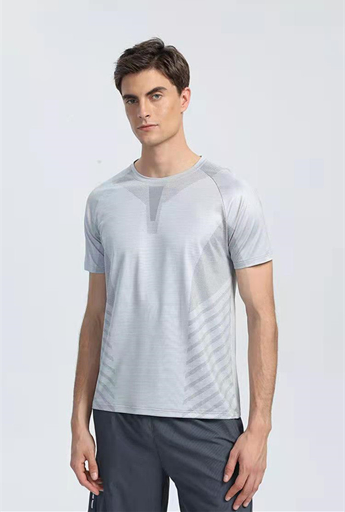 Outdoor Men's Sport T Shirt Mens Quick Dry Sweat-wicking Camo Short Top Men Wrokout Short Sleeve M-3XL R436