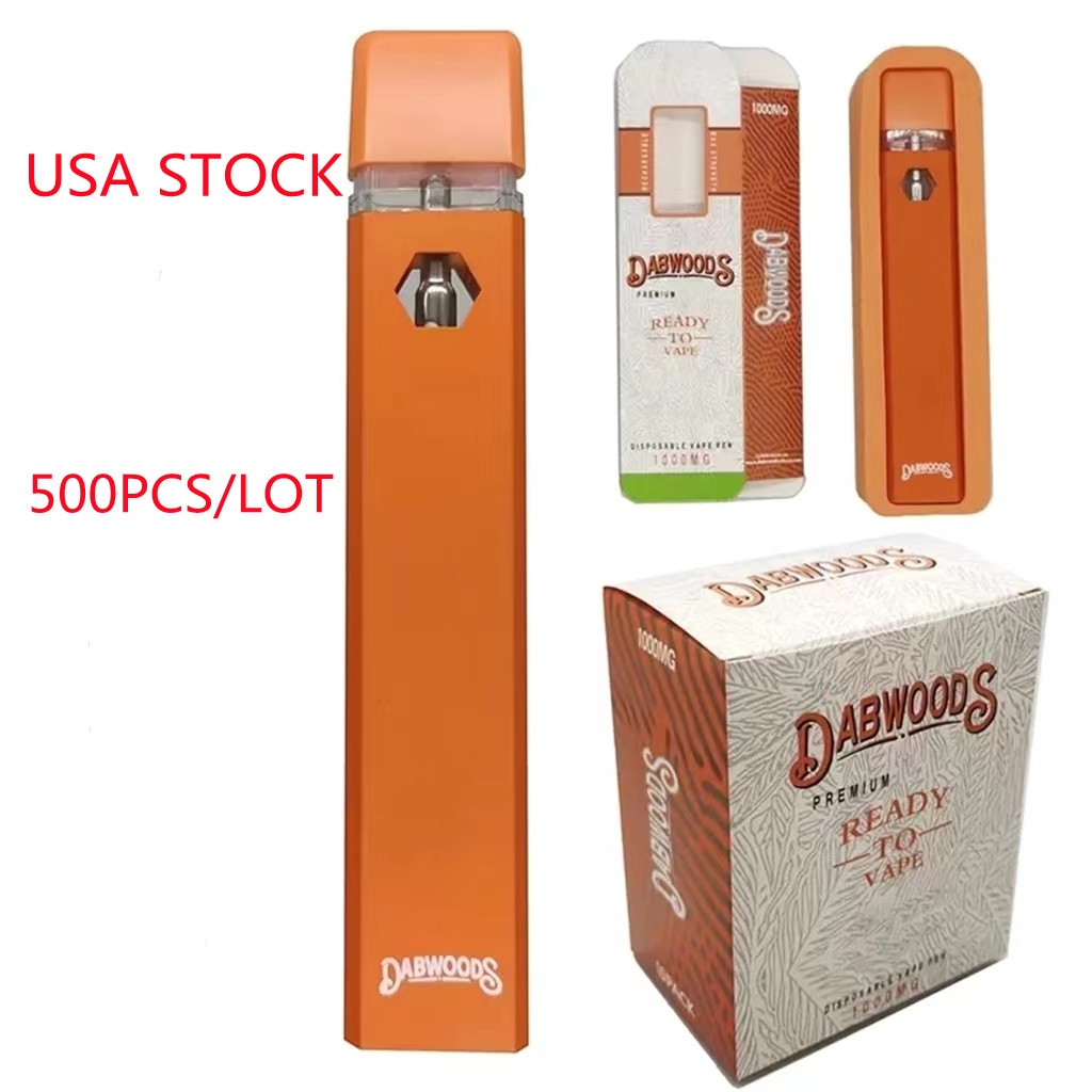 Dabwoods Disposable Vape Pen USA STOCK Empty Carts 1.0ml E Cigarettes 280mah Rechargeable Battery 510 Vaporizer Thick Oil Pens Vape Cartridge Press on tip
Dabwoods Disposable Vape Pen USA STOCK Empty Carts 1.0ml E Cigarettes 280mah Rechargeable Battery 510 Vaporizer Thick Oil Pens Vape Cartridge Press on tip
