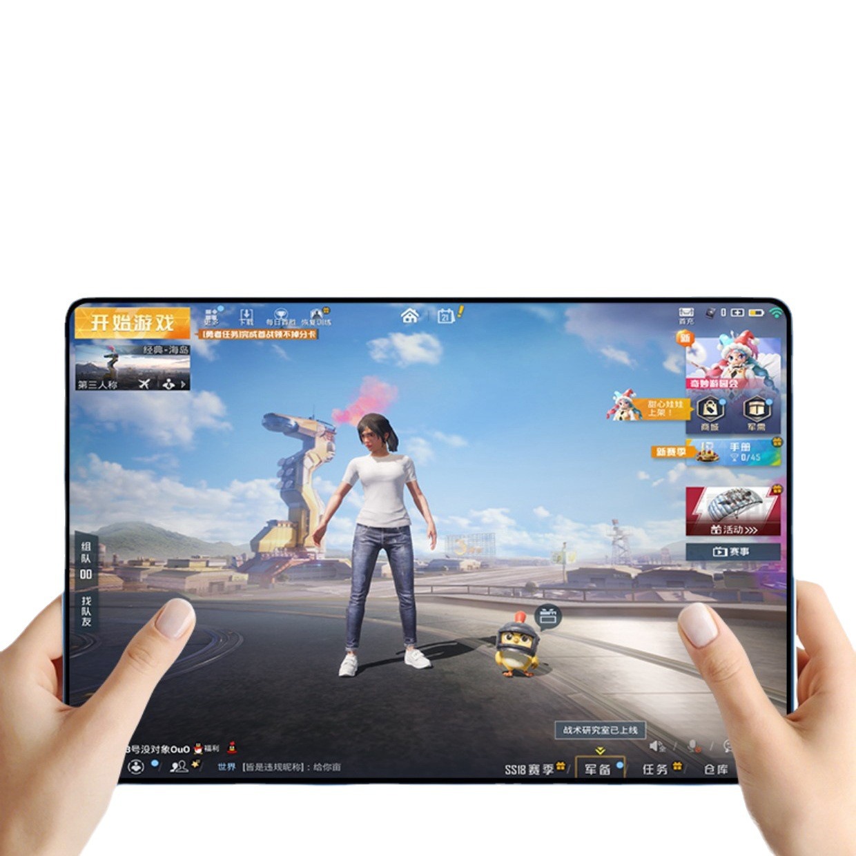 2023 New 5G Tablet PC Eye Protection Full Screen Pad14-Inch All Netcom Game Mobile Phone Office Entertainment