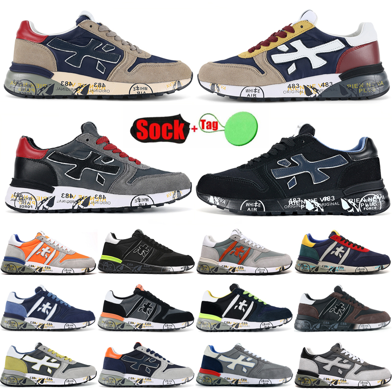 Premiata Steven Genuine Training Shoes Men Top Layer Leather Cowskin Mick Lander Running Shoe Black Grey Blue Brown Trainers Walking Fitness Sports Sneakers
Premiata Steven Genuine Training Shoes Men Top Layer Leather Cowskin Mick Lander Running Shoe Black Grey Blue Brown Trainers Walking Fitness Sports Sneakers