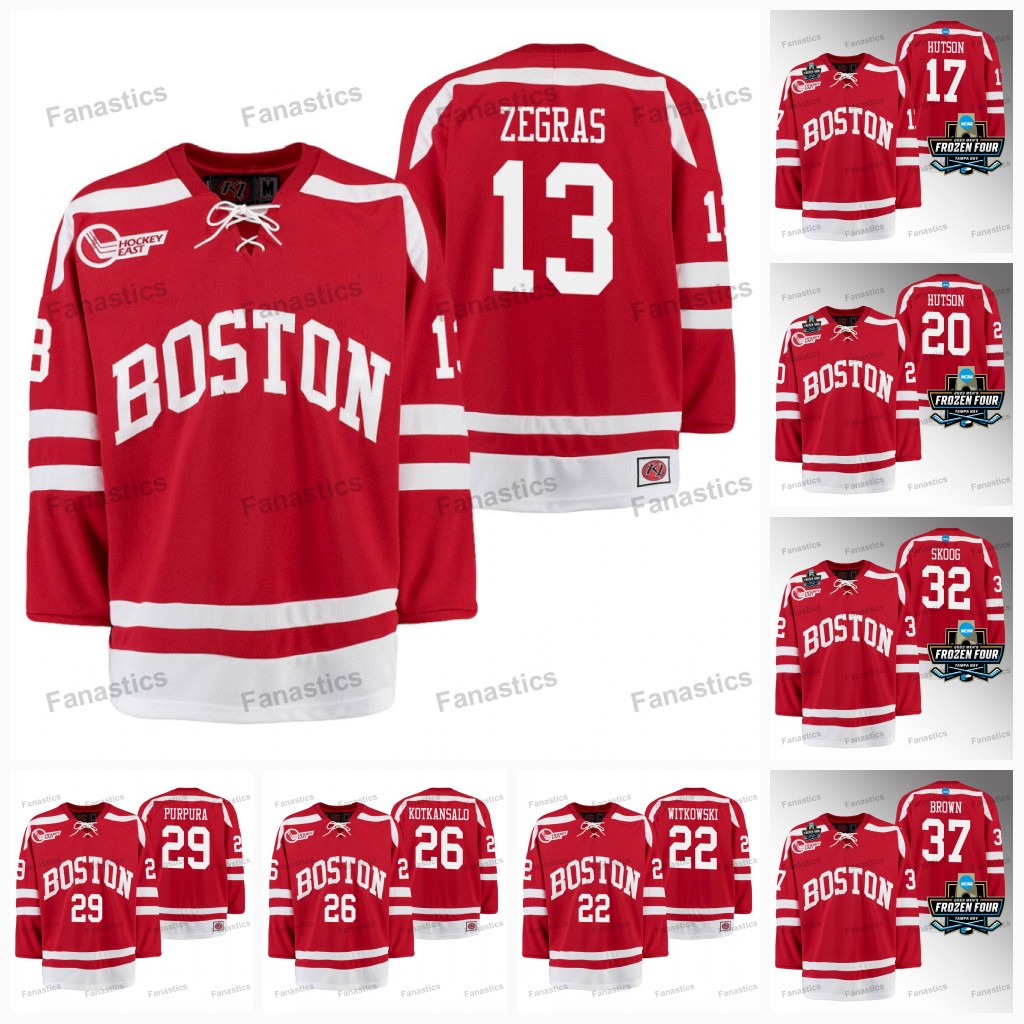 13 Trevor Zegras 2023 Boston University Frozen Four Jersey Red Home Quinn Hutson Lane Hutson Wilmer Skoog Matt Brown Vinnie Purpura Joel Farabee Jake Witkowski, Ncaa frozen four mens s-3xl
13 Trevor Zegras 2023 Boston University Frozen Four Jersey Red Home Quinn Hutson Lane Hutson Wilmer Skoog Matt Brown Vinnie Purpura Joel Farabee Jake Witkowski, Ncaa frozen four mens s-3xl