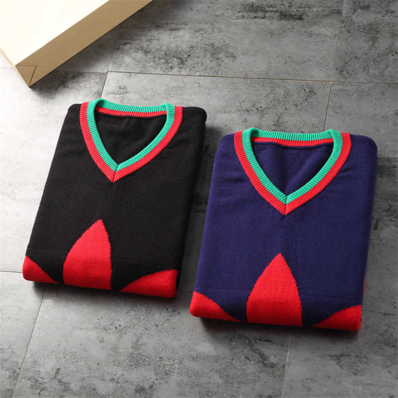 2023 New Women's High quality tshirt Shirt Mens Wool With Letters Pattern Colorful Round Neck Sweatshirts Knits Long Sleeevs Unisex Outwears Warm Tops Man prad #888, Dark blue
2023 New Women's High quality tshirt Shirt Mens Wool With Letters Pattern Colorful Round Neck Sweatshirts Knits Long Sleeevs Unisex Outwears Warm Tops Man prad #888, Dark blue