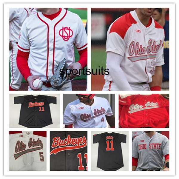 Ncaa Ohio State Buckeyes OSU College Baseball Jersey Matthew Graveline Cole Andrews Kade Kern Nick Erwin Tyler Pettorini Marcus Ernst Henry Kaczmar Mitchell Okuley, Men grey 2
Ncaa Ohio State Buckeyes OSU College Baseball Jersey Matthew Graveline Cole Andrews Kade Kern Nick Erwin Tyler Pettorini Marcus Ernst Henry Kaczmar Mitchell Okuley, Men grey 2