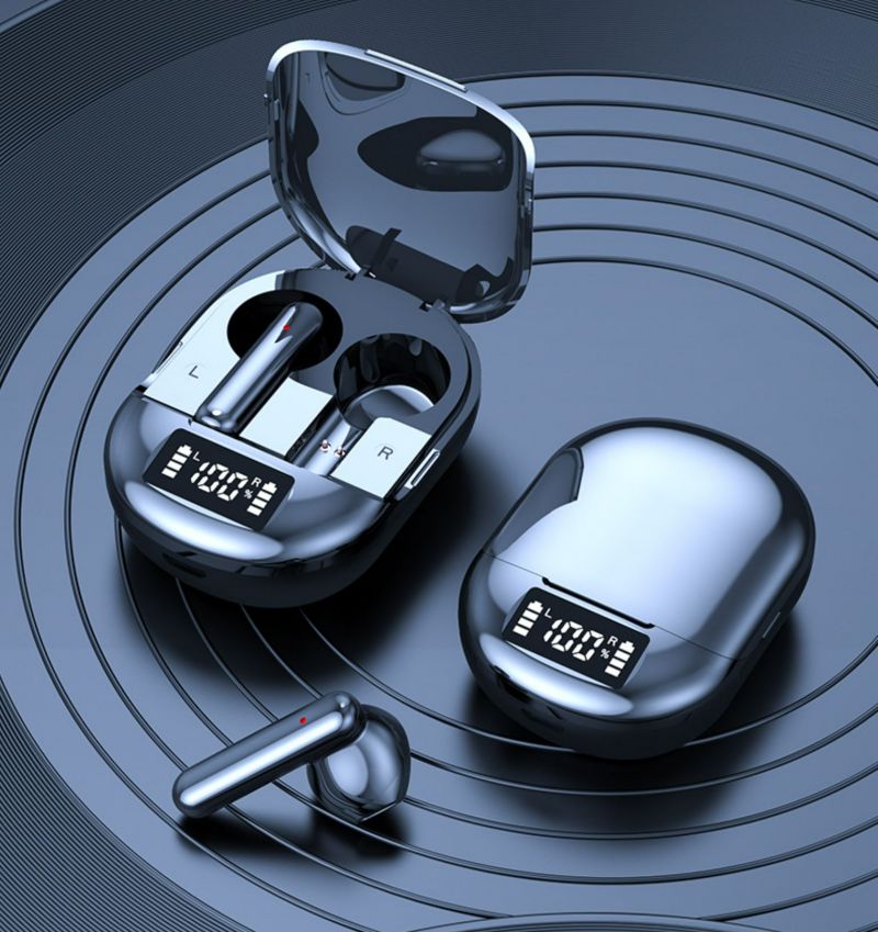 Sport Earphone TWS Bluetooth headphone Wireless Earphone In-Ear Earphone K40 Model Two Earbuds with built-in Microphone LED display high Quality Headp