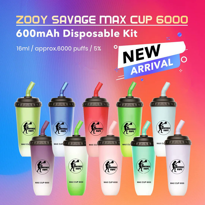 disposable vapes savage vape max cup 6000 puffs disposable vapes diposables vape pen zooy puff 7k 650mah battery 50mg nic salt pods vaper desechables factory
disposable vapes savage vape max cup 6000 puffs disposable vapes diposables vape pen zooy puff 7k 650mah battery 50mg nic salt pods vaper desechables factory
