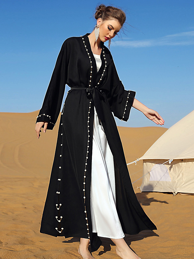 Ethnic Clothing Eid Muslim Abaya Dres Ramadan Kaftans Abayas Beading Saudi Arabic Islam Long Robe Caftan Vestidos 2023 230410
Ethnic Clothing Eid Muslim Abaya Dres Ramadan Kaftans Abayas Beading Saudi Arabic Islam Long Robe Caftan Vestidos 2023 230410