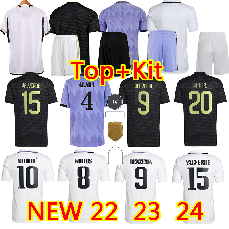 BENZEMA reAL mADRIds Soccer Jerseys 22 23 24 MODRIC camiseta 2023 VINI JR RODRYGO CAMAVINGA TCHOUAMENI finals champions 14 football shirt kids kit camiseta de futbol, Home
BENZEMA reAL mADRIds Soccer Jerseys 22 23 24 MODRIC camiseta 2023 VINI JR RODRYGO CAMAVINGA TCHOUAMENI finals champions 14 football shirt kids kit camiseta de futbol, Home