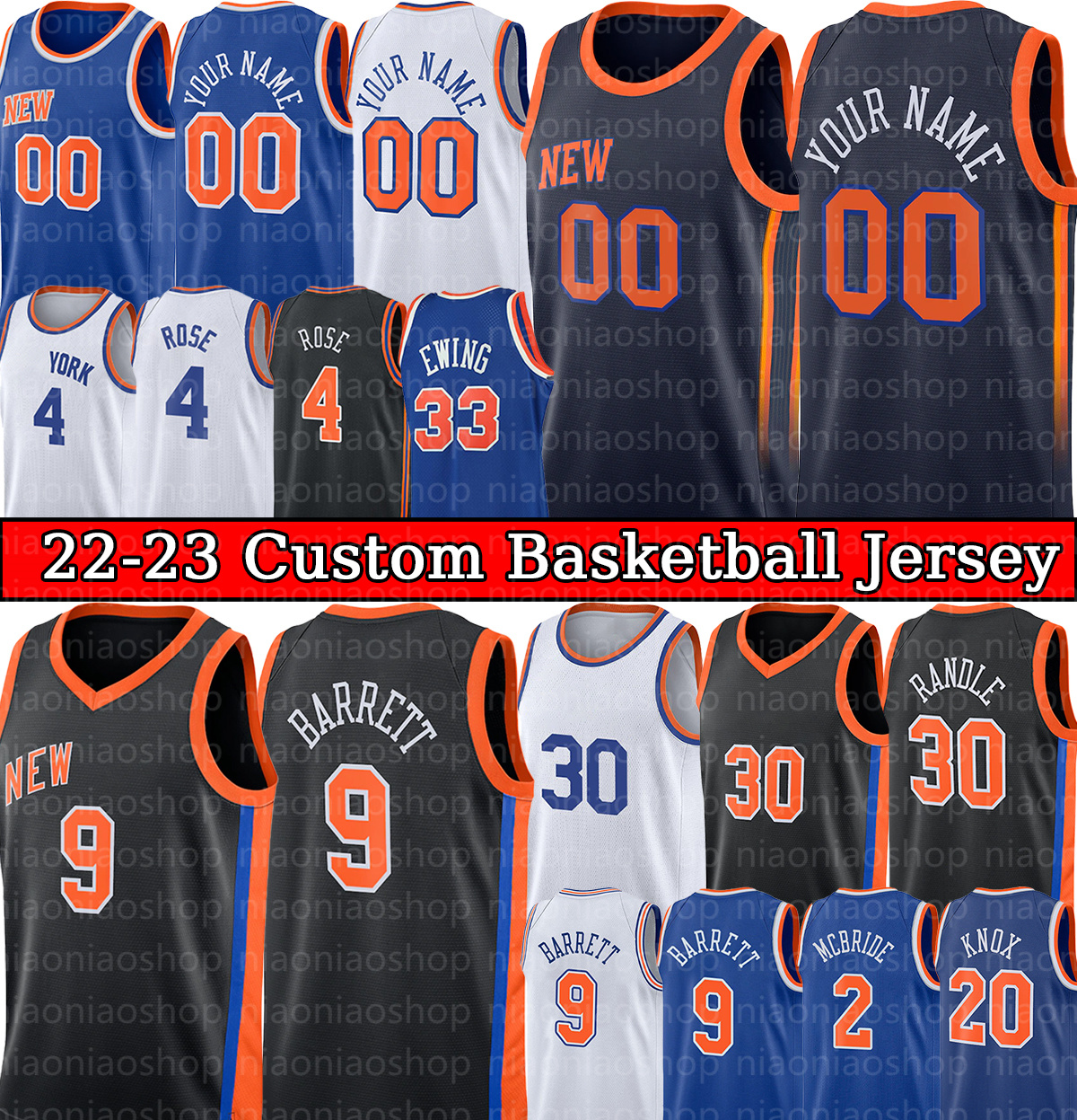Custom New York "Knicks"Julius Randle Basketball Jerseys Printed RJ Barrett Derrick Rose Brunson Patrick Ewing Quickley 2022 2023 City White Edition Shirt Jersey, With logo jersey
Custom New York "Knicks"Julius Randle Basketball Jerseys Printed RJ Barrett Derrick Rose Brunson Patrick Ewing Quickley 2022 2023 City White Edition Shirt Jersey, With logo jersey