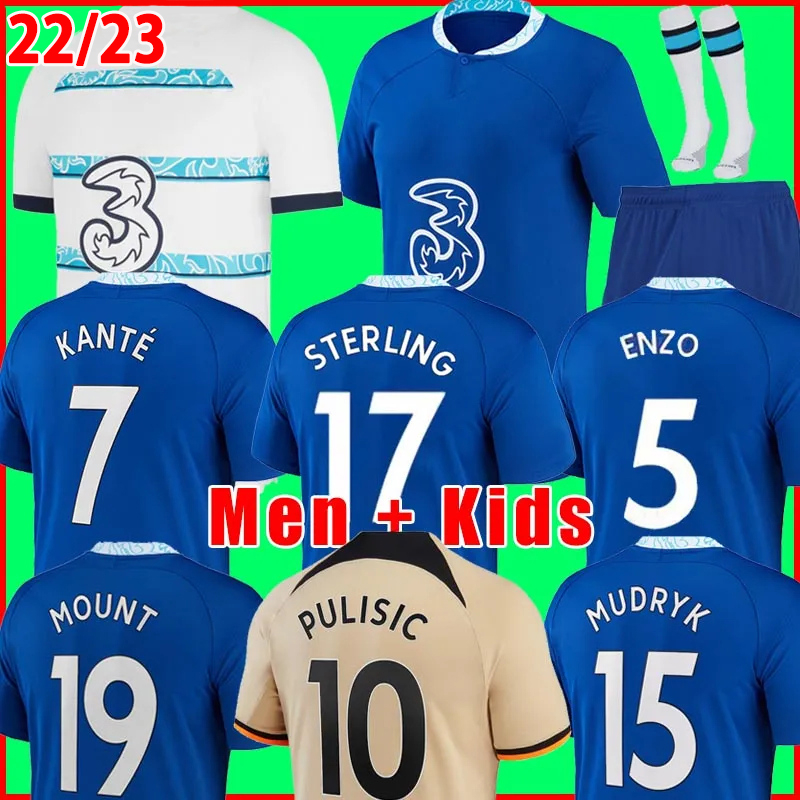 Enzo Soccer Jerseys 22 23 Fernandez CFC STERLING Mudryk Joao Felix Football Shirts HAVERTZ PULISIC Jersey Men Kids Kit KANTE JORGINHO CHILWELL KOVACIC Shirt Uniform, 14
Enzo Soccer Jerseys 22 23 Fernandez CFC STERLING Mudryk Joao Felix Football Shirts HAVERTZ PULISIC Jersey Men Kids Kit KANTE JORGINHO CHILWELL KOVACIC Shirt Uniform, 14
