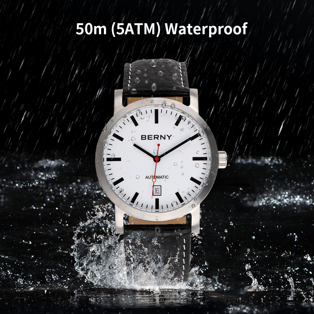 Wristwatches BERNY Watch for Men Mechanical Automatic Watches Seagull Luxury Brand Male Clock Water Resistant Swiss Railway Men s Wristwatch 230410, Am038m-a
Wristwatches BERNY Watch for Men Mechanical Automatic Watches Seagull Luxury Brand Male Clock Water Resistant Swiss Railway Men s Wristwatch 230410, Am038m-a