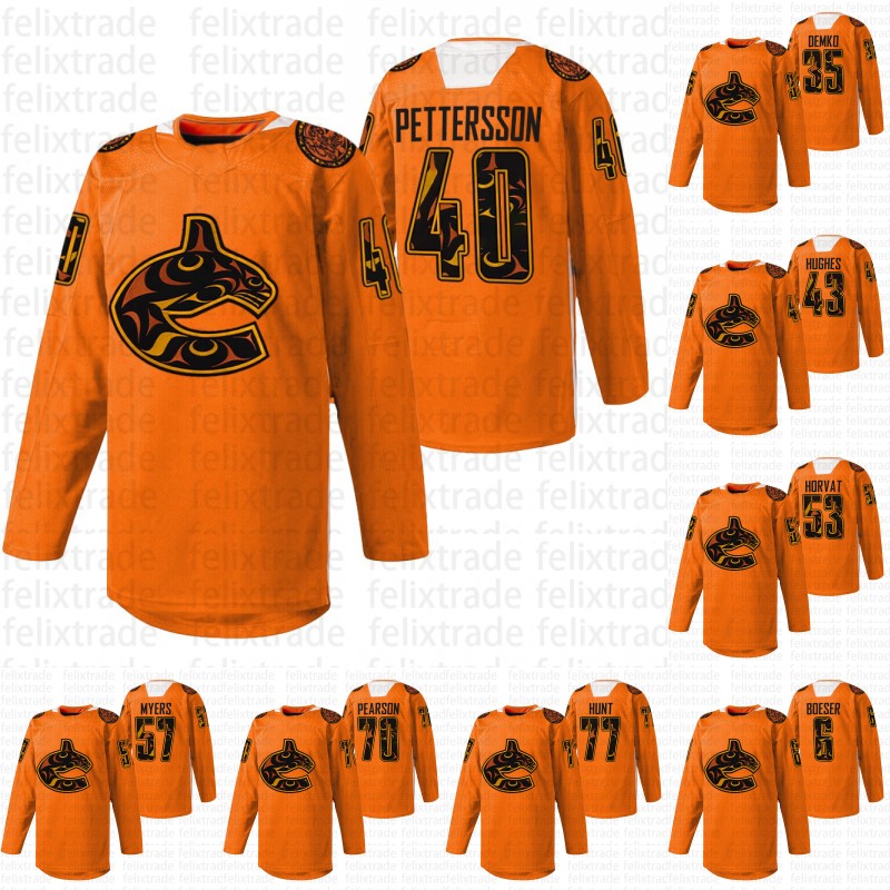 Vancouver 2022 First Nations Night Canucks Jersey Elias Pettersson Quinn Hughes Andrei Kuzmenko Brandon Sutter Nils Hoglander Bo Horvat Tyler Myers Brock Boeser, 21 nils hoglander
Vancouver 2022 First Nations Night Canucks Jersey Elias Pettersson Quinn Hughes Andrei Kuzmenko Brandon Sutter Nils Hoglander Bo Horvat Tyler Myers Brock Boeser, 21 nils hoglander