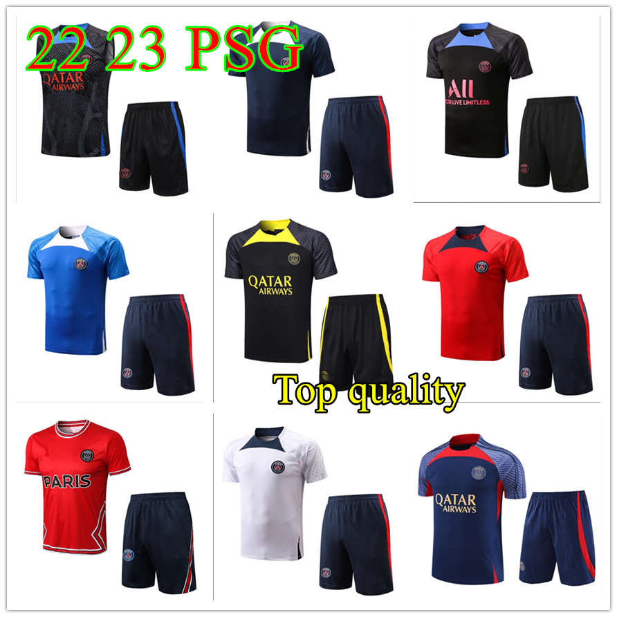 22 23 New PSGs Soccer Jersey Tracksuits Men Training Suit Short Sleeve Top Quality 22/23 Paris Football training Uniform Chandal Sweatshirt Set, 13
22 23 New PSGs Soccer Jersey Tracksuits Men Training Suit Short Sleeve Top Quality 22/23 Paris Football training Uniform Chandal Sweatshirt Set, 13