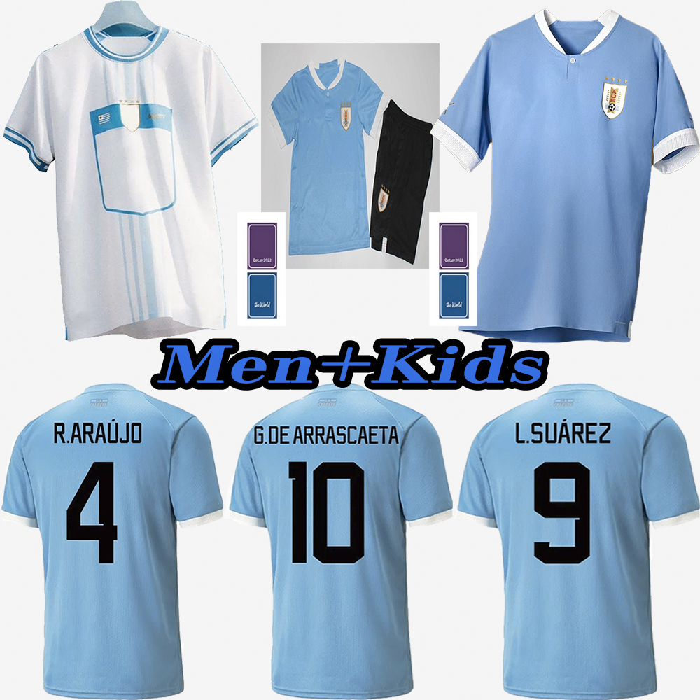 2022 Uruguay G. DE EARRASCAETA Mens Soccer Jerseys D.GODIN J. M. GIMENEZ F. Valverde E. CAVANI Home away Short Sleeves Football Shirt Men Kids set mykit fans player version, Fans 22-23 away
2022 Uruguay G. DE EARRASCAETA Mens Soccer Jerseys D.GODIN J. M. GIMENEZ F. Valverde E. CAVANI Home away Short Sleeves Football Shirt Men Kids set mykit fans player version, Fans 22-23 away