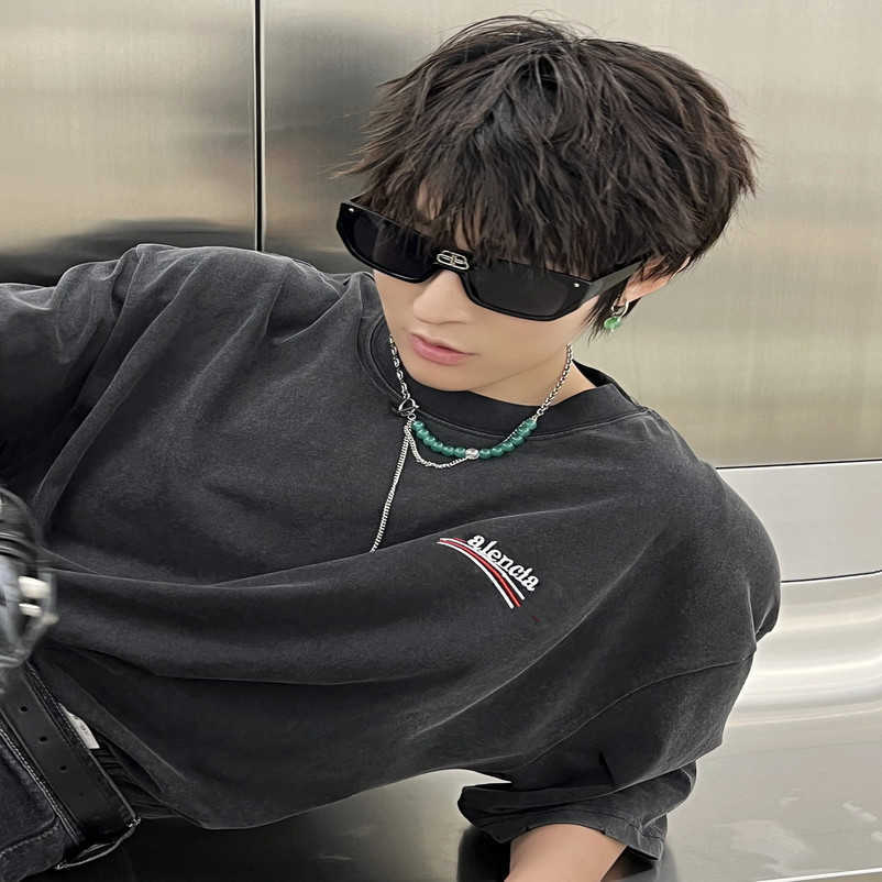 2023 New designer womens t shirt high-end Shirt High Edition 2023 Summer Heavy Work Old Cut Coke Embroidery Sleeve T-shirt, Wash water black
2023 New designer womens t shirt high-end Shirt High Edition 2023 Summer Heavy Work Old Cut Coke Embroidery Sleeve T-shirt, Wash water black