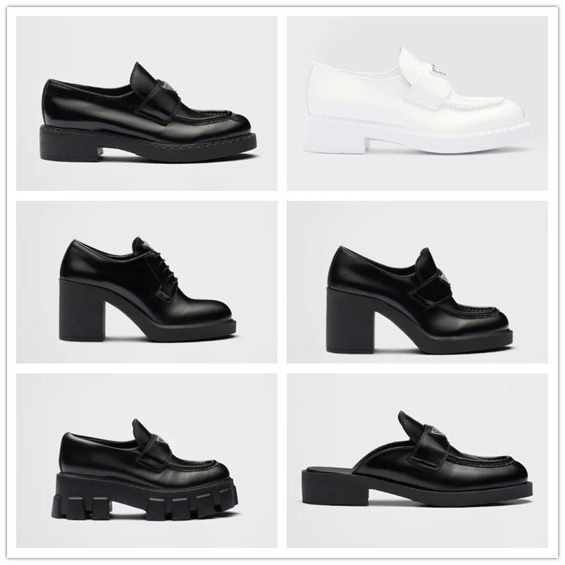 Loafers Dress Shoes Designer Womens heels Chunky Loafer chocolate brushed leather mules high Heels monolith loafer Mary Janes flatform sandals famous women shoe
Loafers Dress Shoes Designer Womens heels Chunky Loafer chocolate brushed leather mules high Heels monolith loafer Mary Janes flatform sandals famous women shoe