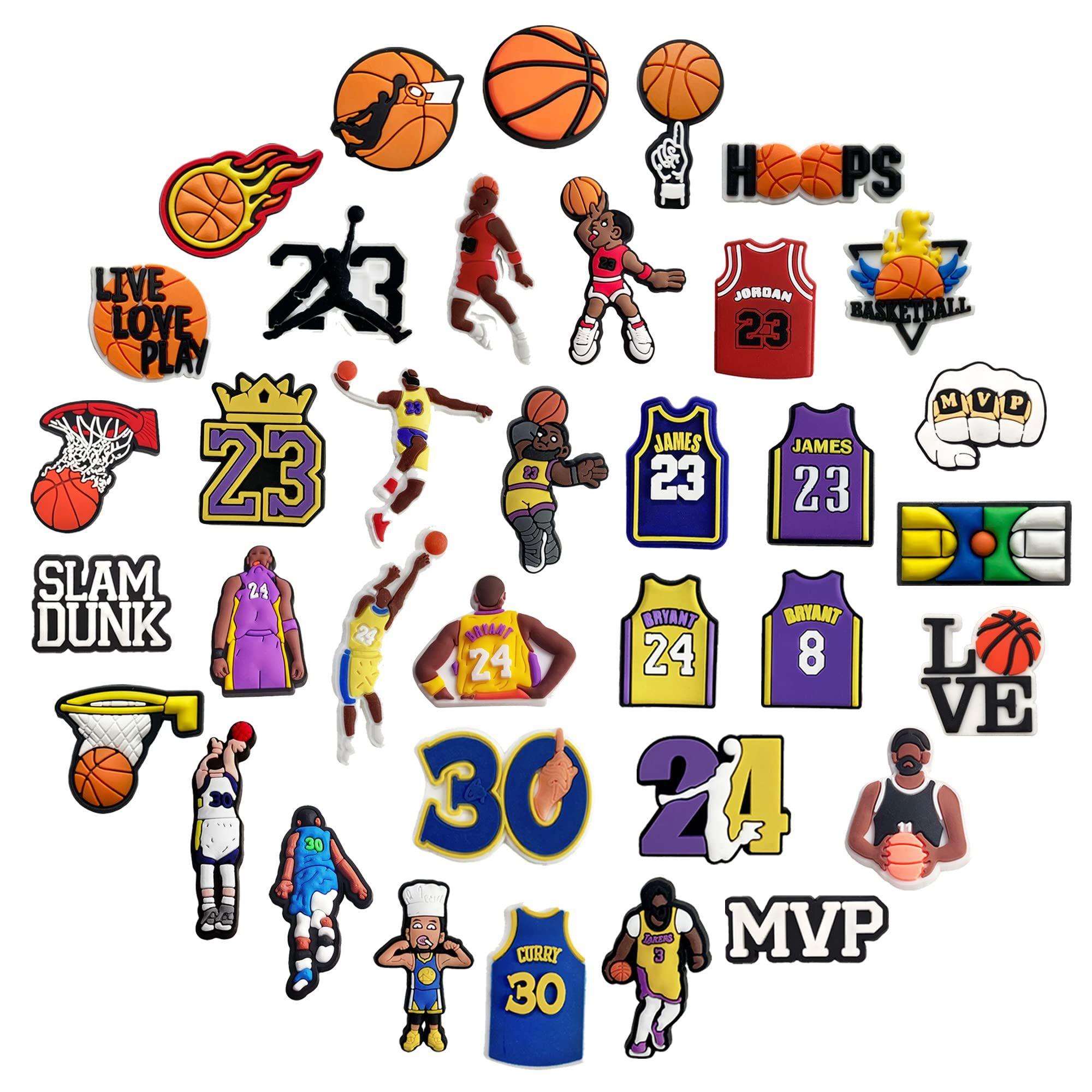 Athletic Outdoor Shoe Parts Accessories Sports Basketball Charms For Croc Decoration Shoes Pins Clog Kids Adt Teens Men Boys Drop De Dhzq0, As show
Athletic Outdoor Shoe Parts Accessories Sports Basketball Charms For Croc Decoration Shoes Pins Clog Kids Adt Teens Men Boys Drop De Dhzq0, As show