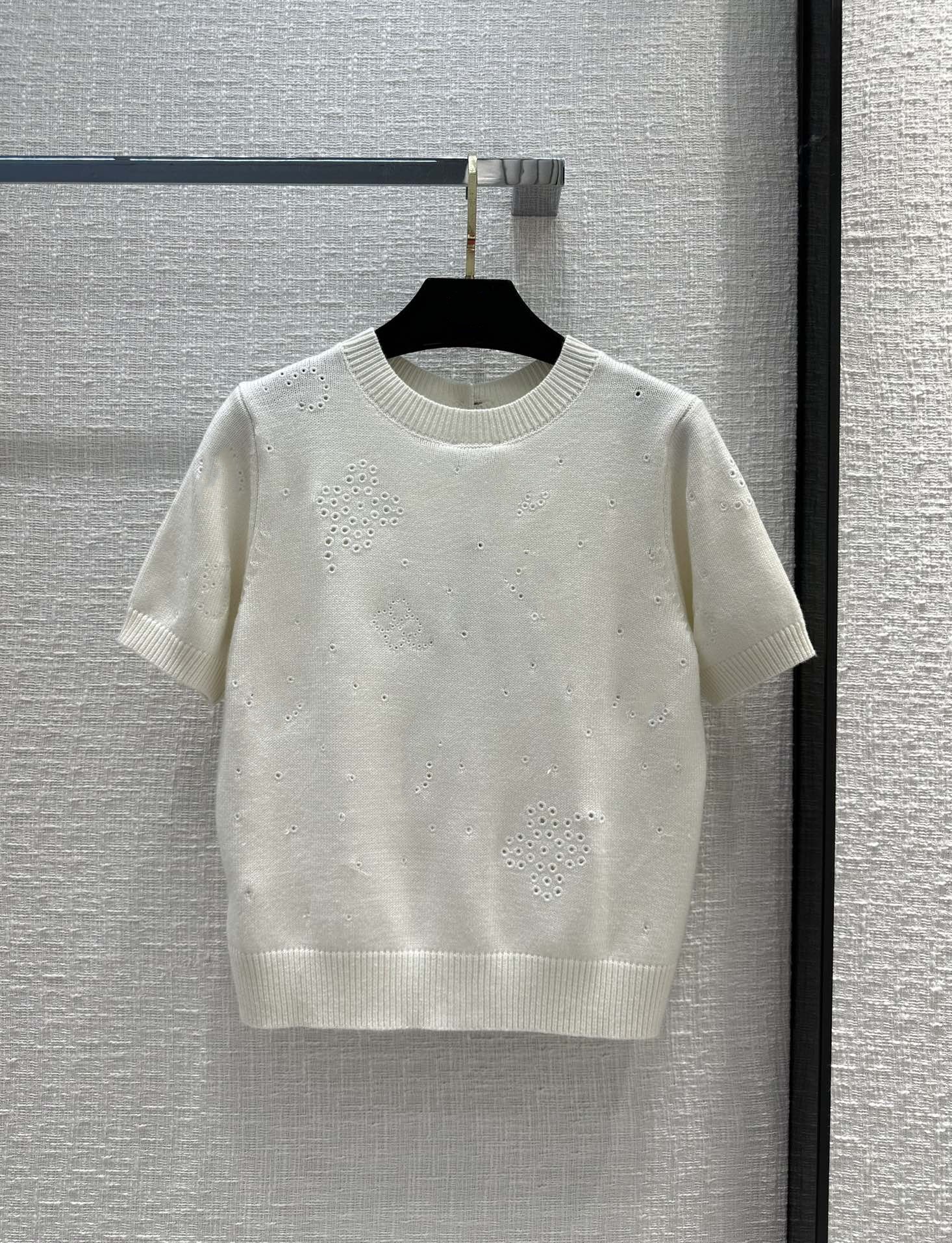 Milan Runway Sweater 2023 Spring Summer Short Sleeve O Neck Women' Sweaters High End jacquard Pullover Designer Sweater 0410-4, Picture color
Milan Runway Sweater 2023 Spring Summer Short Sleeve O Neck Women' Sweaters High End jacquard Pullover Designer Sweater 0410-4, Picture color