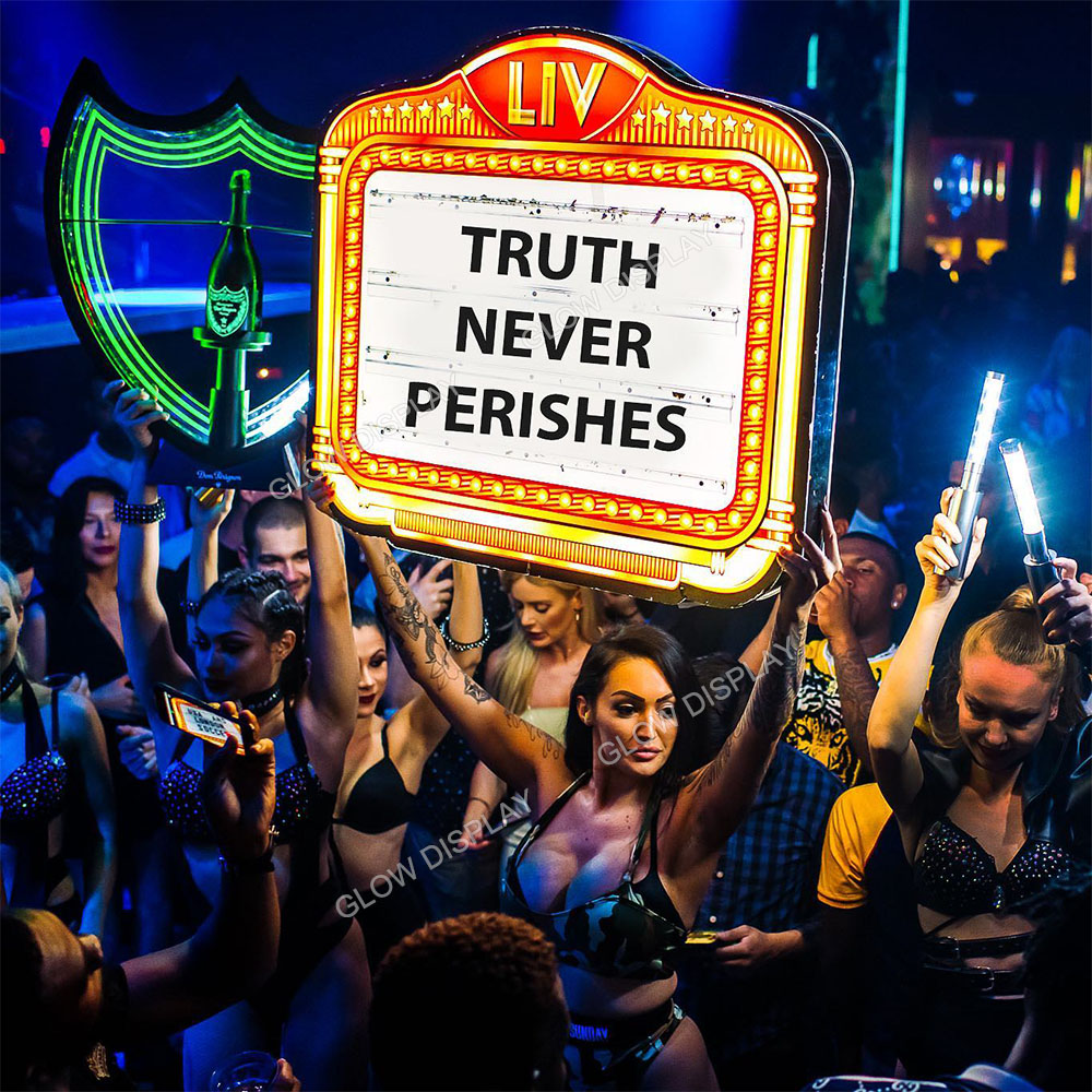 Party Customized Rechargeable LED Lighted Display Marquee Message Board Bar Wine Bottle Presenter Party Night Club Marquee Light Box Happy Birthday Events
Party Customized Rechargeable LED Lighted Display Marquee Message Board Bar Wine Bottle Presenter Party Night Club Marquee Light Box Happy Birthday Events