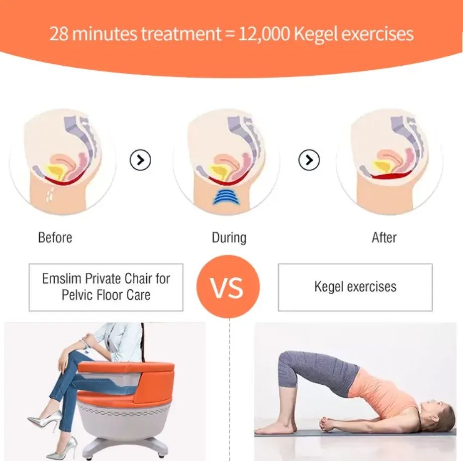 Non-invasive Physical Therapy Machine EMS Muscle Repair Instrument Pelvic Floor Muscle Chair Beauty Equipment