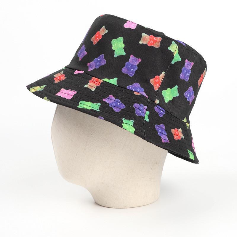Berets Cotton Cartoon Bear Bucket Hat Fisherman Outdoor Travel Sun Cap Hats For Men And Women 325, Black
Berets Cotton Cartoon Bear Bucket Hat Fisherman Outdoor Travel Sun Cap Hats For Men And Women 325, Black