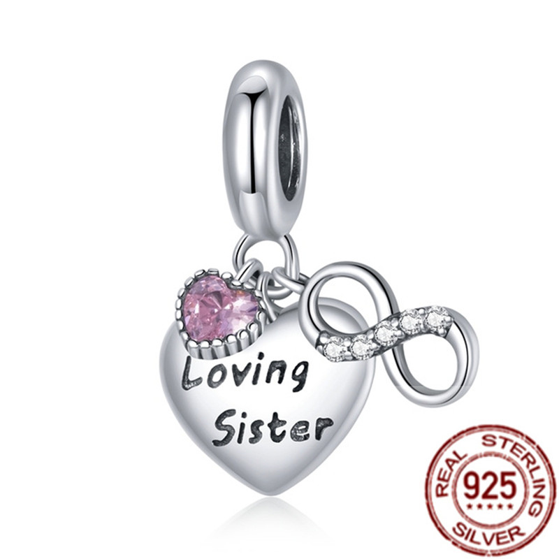 925 Sterling Silver Charm Celestial Shooting Star Heart Beads Suitable For Classic Ladies Bracelet Fashion Jewelry Gifts