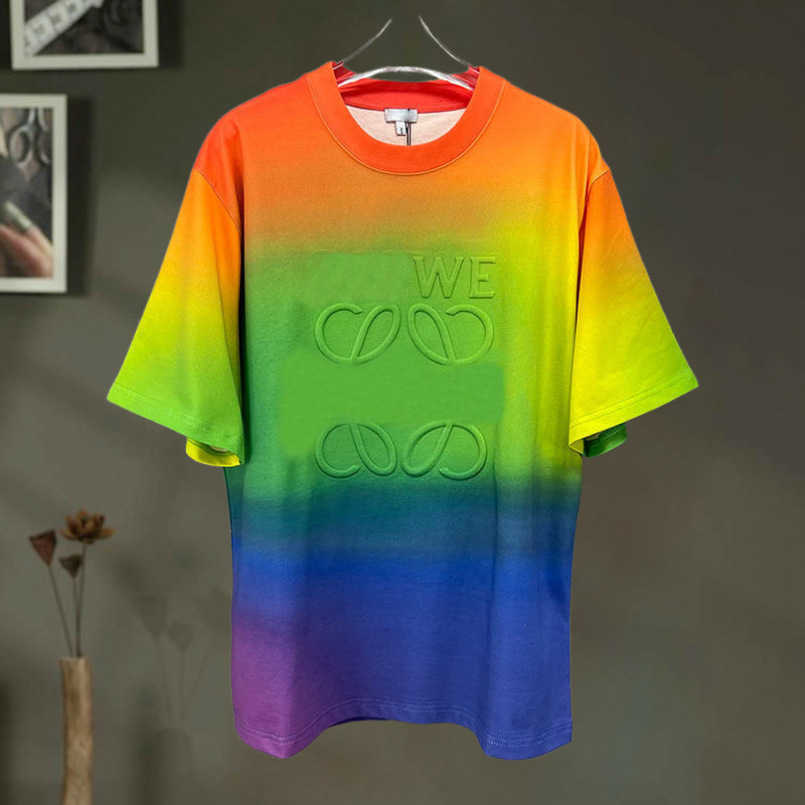 2023 Womens Designer t shirt tracksuit Shirt Summer 2023 Loose Tie Dyed Embossed Letter Sleeve Top T-shirt, Tie dyed short sleeves
2023 Womens Designer t shirt tracksuit Shirt Summer 2023 Loose Tie Dyed Embossed Letter Sleeve Top T-shirt, Tie dyed short sleeves
