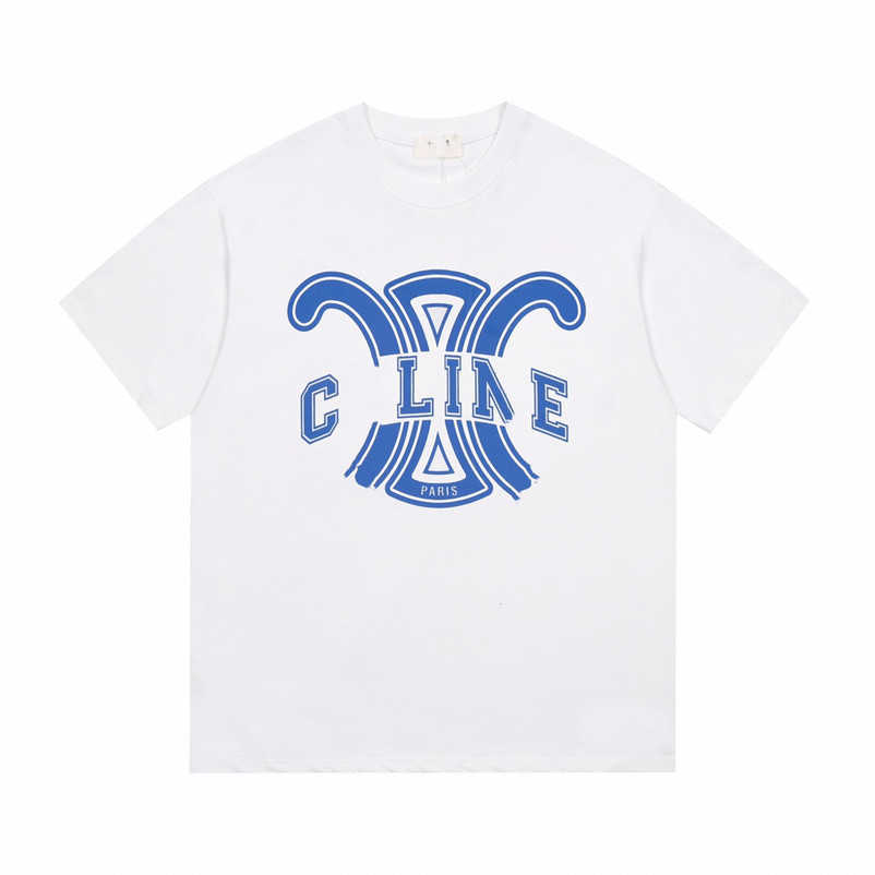 2023 New designer womens t shirt high-end Shirt High Edition 2023 Summer Double Chain Print OS Loose Sleeve T-shirt Underlay, Black
2023 New designer womens t shirt high-end Shirt High Edition 2023 Summer Double Chain Print OS Loose Sleeve T-shirt Underlay, Black