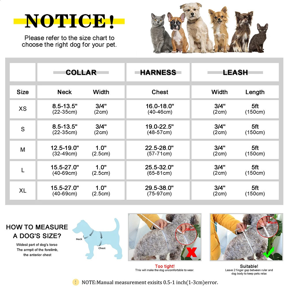 Dog Collars Leashes Personalized Leather Dog Collar Harness Leash Set Pet Mesh Vest Harness Customized ID Pet Leads For Small Medium Large Dogs 231110
