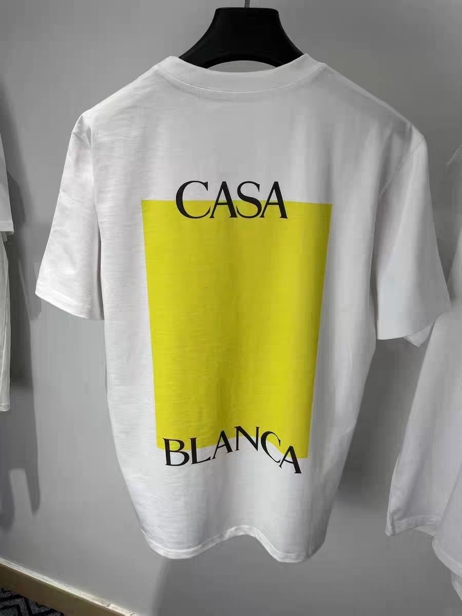 Mens TShirts Casablanca Early Spring Airplane Letter Printing Fashion Casual Short Sleeve Tshirt 230410, 20
Mens TShirts Casablanca Early Spring Airplane Letter Printing Fashion Casual Short Sleeve Tshirt 230410, 20
