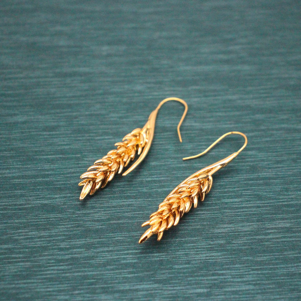 Stud European And American Fashion Classic Luxury Contracted Wheat Earring Restoring Ancient Way Jewelry Gifts 230410
Stud European And American Fashion Classic Luxury Contracted Wheat Earring Restoring Ancient Way Jewelry Gifts 230410