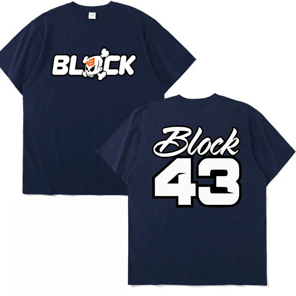 Mens TShirts Ken Block 43 Graphic Tshirt Harajuku Fashion Letter Printing Style Casual 100% Cotton 230410