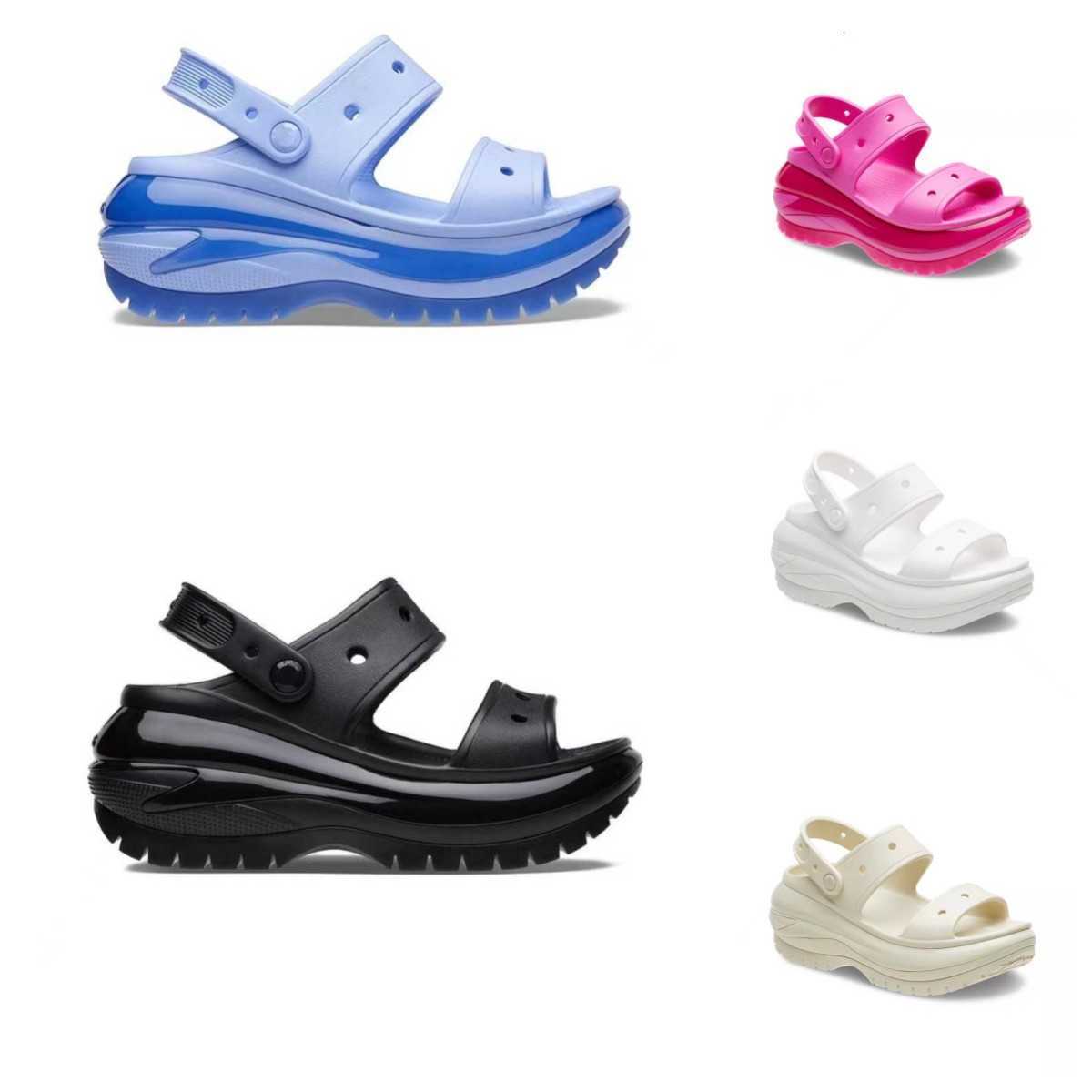 Designer Platform Sandals Beach Sandal Mega Crush Clogs Croc Waterproof Women Casual Rubber Slippers Outdoor Slides Lady Cute Slip On
Designer Platform Sandals Beach Sandal Mega Crush Clogs Croc Waterproof Women Casual Rubber Slippers Outdoor Slides Lady Cute Slip On