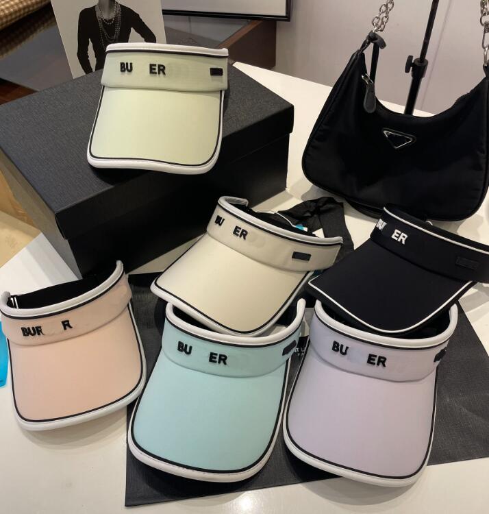 23ss 6color Brand Letter Designer Sun Visor for Women Men Empty Sport Cap Summer Beach Bucket Hats, #1
23ss 6color Brand Letter Designer Sun Visor for Women Men Empty Sport Cap Summer Beach Bucket Hats, #1