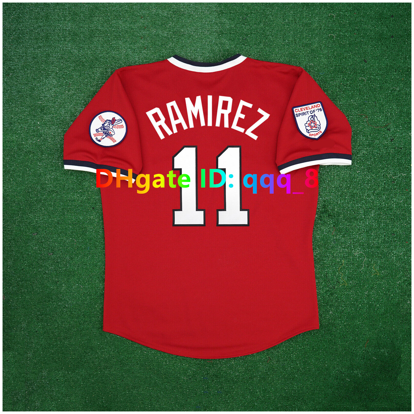 Manny Jim Thome Indians Ricky Vaughn Throwback Baseball Jersey 1995 World Series Jose Ramirez Kenny Lofton Albert Belle Frank Robinson Vizquel Size S-