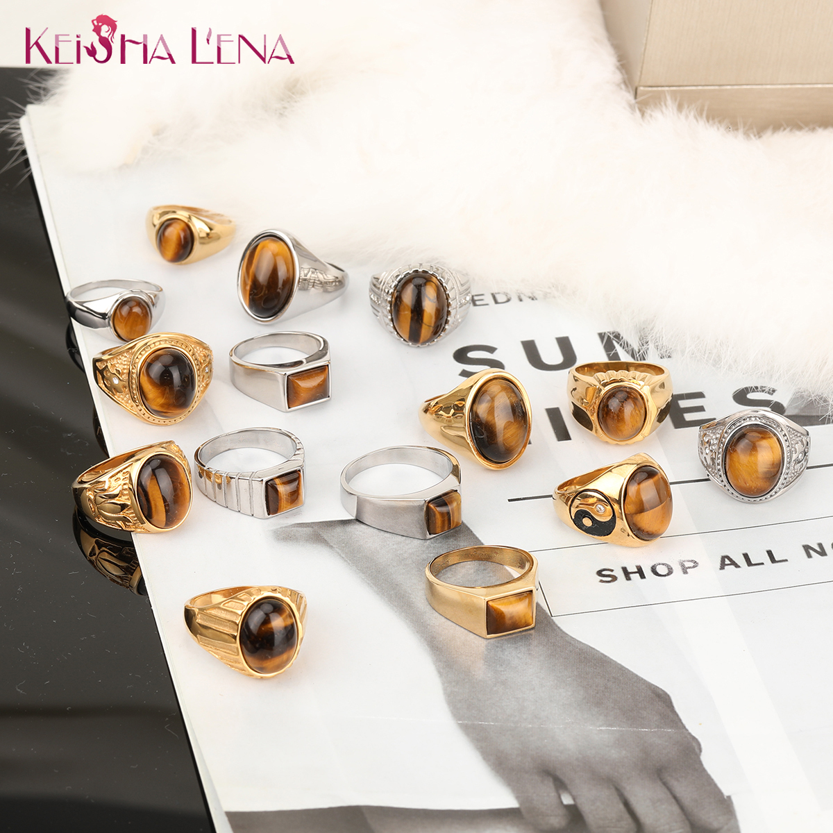 Band Rings Vintage Stainless Steel With Brown Tiger Eye Stone For Men Women Turkish Handmade Simple Statement Retro 230410
Band Rings Vintage Stainless Steel With Brown Tiger Eye Stone For Men Women Turkish Handmade Simple Statement Retro 230410
