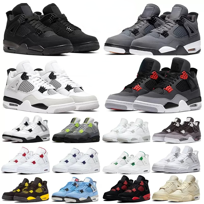 4 4s basketball shoe Men Women black cats Sports trianers Sneakers University Blue Cool Grey, #6 white oreo
4 4s basketball shoe Men Women black cats Sports trianers Sneakers University Blue Cool Grey, #6 white oreo