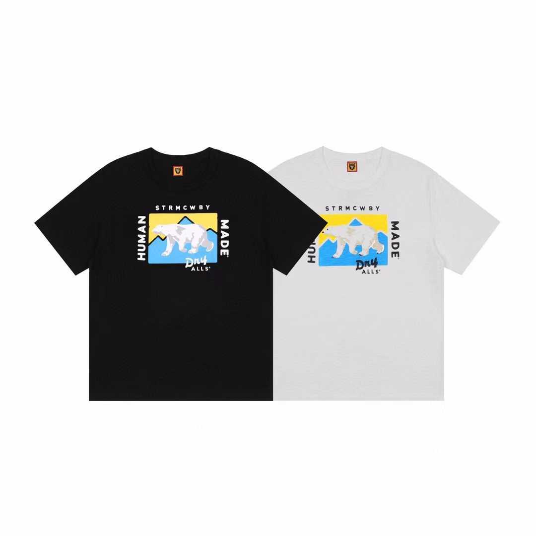 2023 HUMAN MADE Letter Polar Bear Print Day Fashion Loose Versatile Couple T-shirt
2023 HUMAN MADE Letter Polar Bear Print Day Fashion Loose Versatile Couple T-shirt