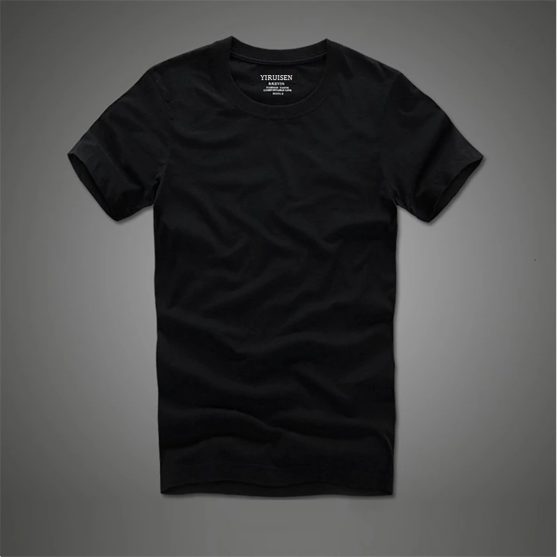 Men's T-Shirts Summer T-shirt 100% Cotton T-shirt Men's Short Sleeve Camiseta 230410